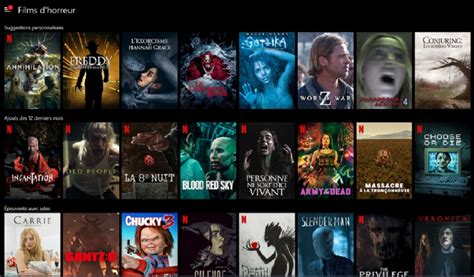 Films d'horreur sur Netflix
