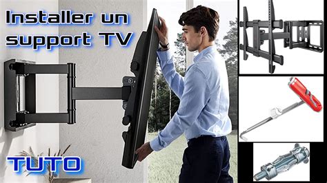 Fixation TV au mur