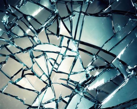 Fond d'écran verre brisé