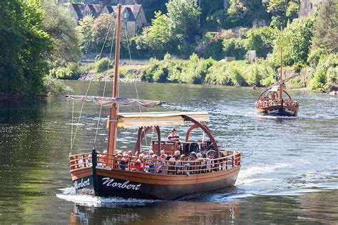 Gabarre sur la Dordogne
