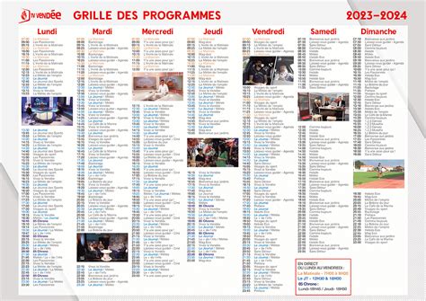 Grille des programmes TV