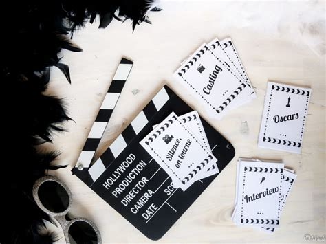 Idées de jeux pour une fête sur le thème du cinéma