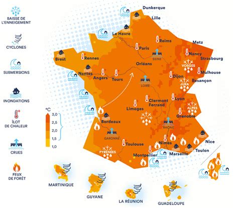 Impact du changement climatique en France