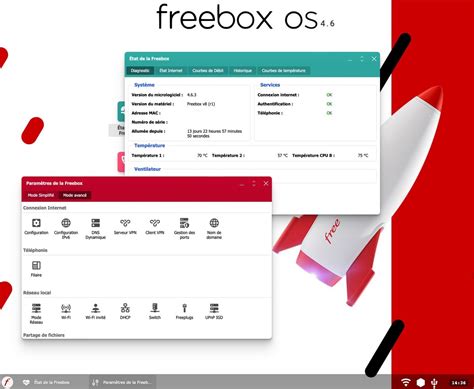 Interface Freebox pour écouter la radio