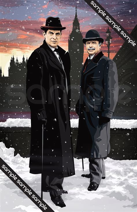 Jeremy Brett et Edward Hardwicke