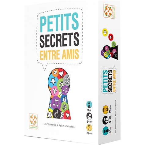 Jeu de société Petits Secrets Entre Amis