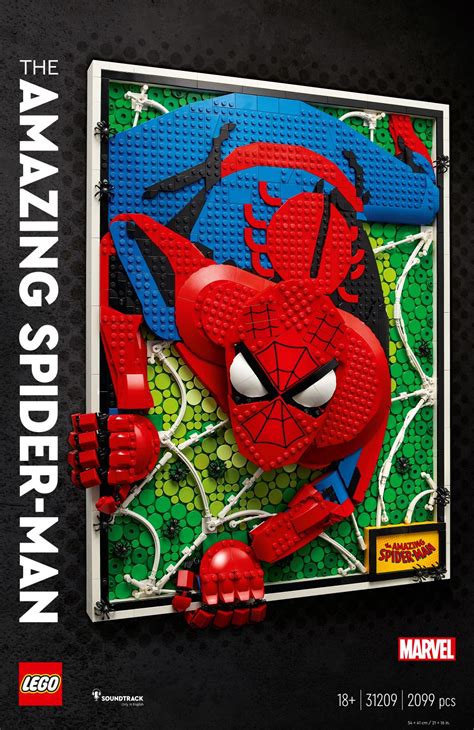 LEGO Art 31209 The Amazing Spider-Man