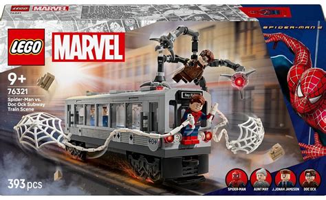 LEGO Marvel La Voiture de Spider-Man et Docteur Octopus