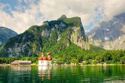 Lac de Königssee en Bavière