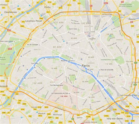 Localisation du XIVe arrondissement de Paris
