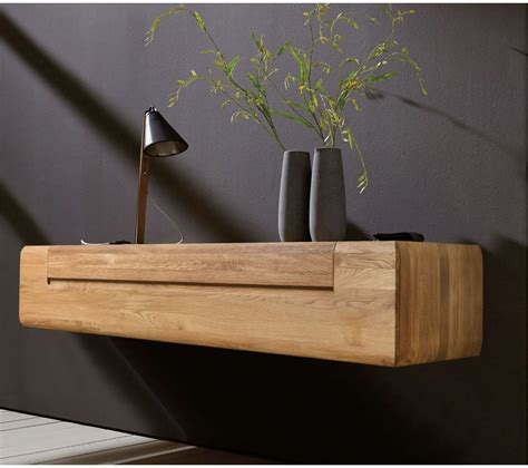 Meuble TV suspendu en bois