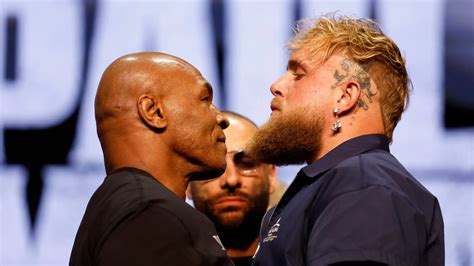 Mike Tyson et Jake Paul