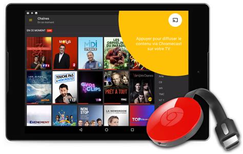Molotov TV sur Chromecast