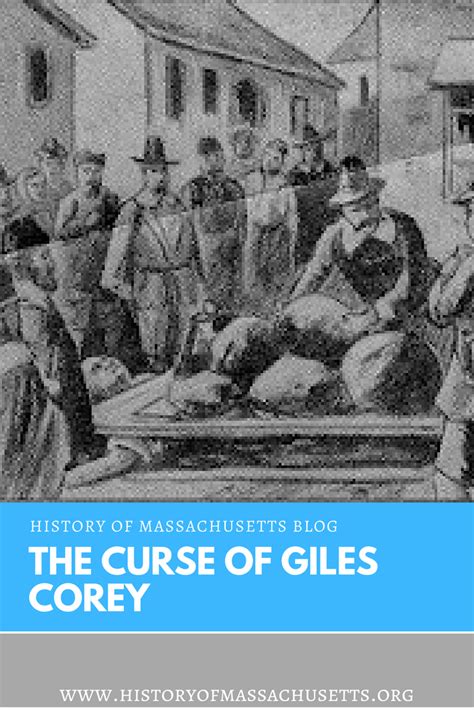 Mort de Giles Corey