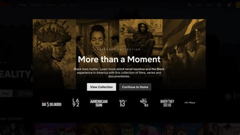 Netflix Black Lives Matter