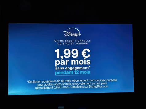Nouveaux tarifs Disney+ en France