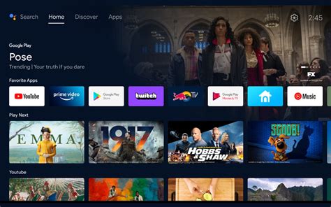 Nouvelle interface Free TV