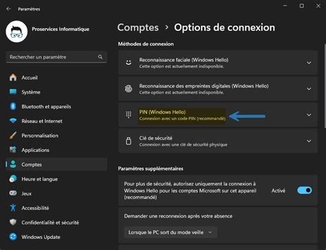 Options de connexion smartphone et TV