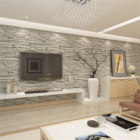 Papier peint original pour mur TV