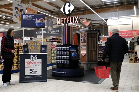 Partenariat Carrefour Netflix