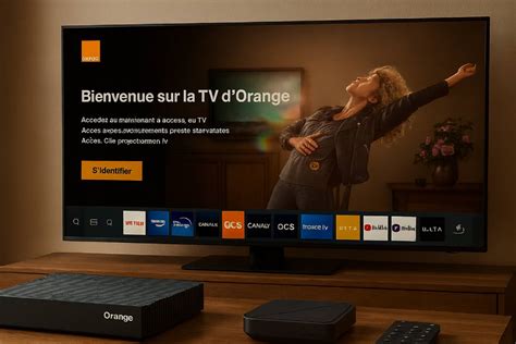 Pays d'accès à la TV d'Orange en Europe