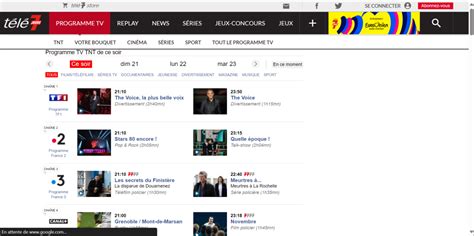 Personnalisation Programme TV