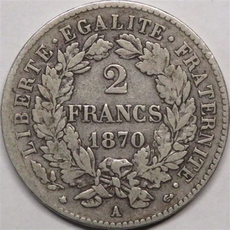 Pièce de 2 Francs 1915