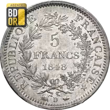 Pièce de 5 Francs 1849