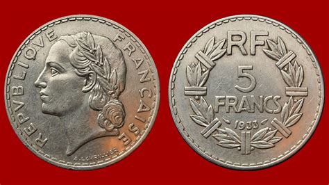 Pièce de 5 Francs 1933 Lavrillier