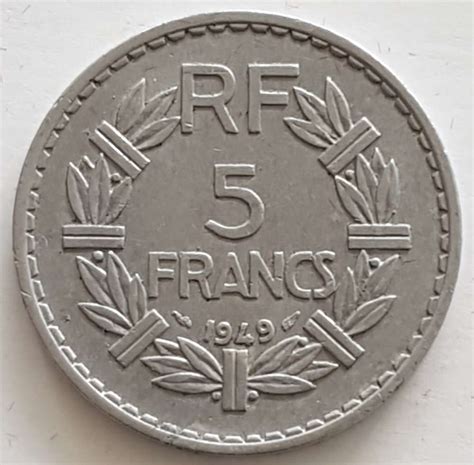 Pièce de 5 Francs 1949