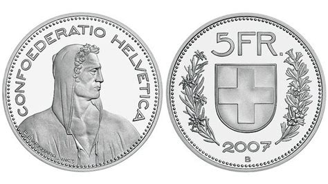 Pièce de 5 francs suisse de 1888
