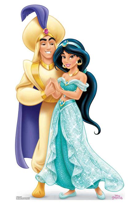 Princesse Jasmine et Aladdin