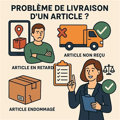 Problèmes de livraison