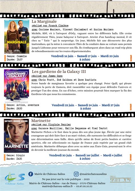 Programmation Cinema