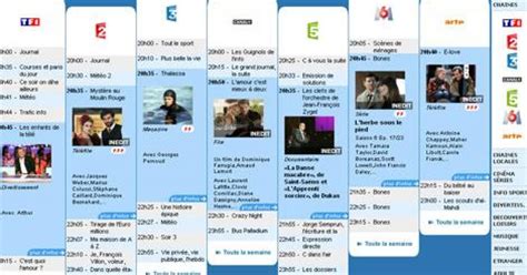 Programme Télé du 6 Août
