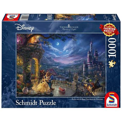 Puzzle 1000 pièces Disney La Belle et la Bête