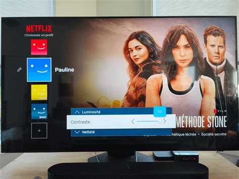 Réglages TV pour Netflix