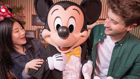 Rencontre avec Mickey Mouse à Disneyland Paris