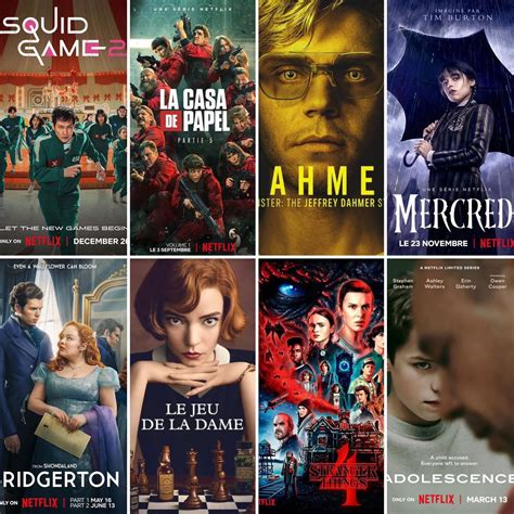 Séries Netflix populaires