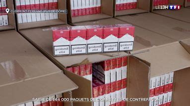 Saisie de cigarettes de contrefaçon à Clermont-Ferrand