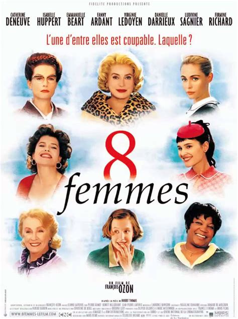 Scène finale du film 8 Femmes