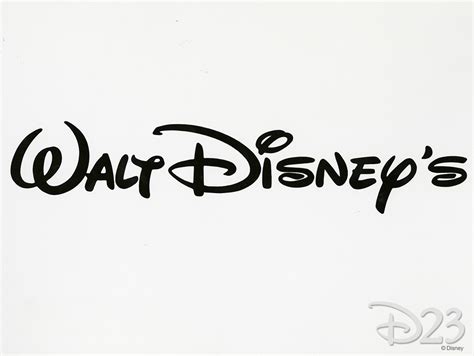Signature de Walt Disney