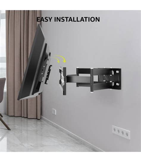 Support mural TV Orientable