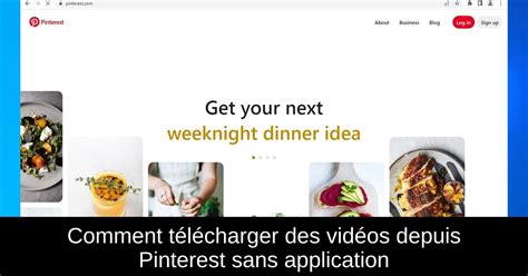 Télécharger des vidéos Pinterest