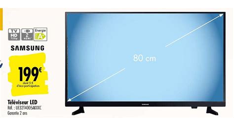 Téléviseur Samsung LED 80 cm