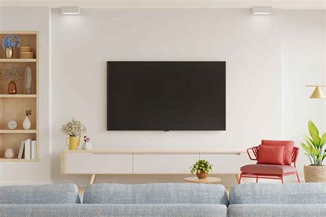 Télévision Samsung sur un meuble