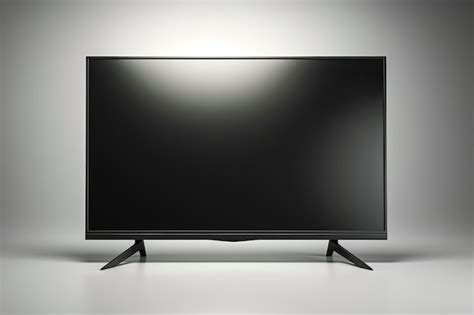 Télévision avec écran noir