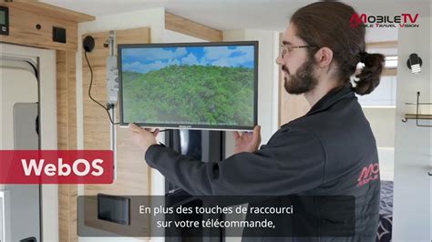 Télévision dans un camping-car