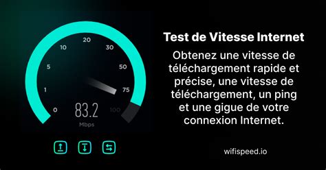 Test de vitesse internet