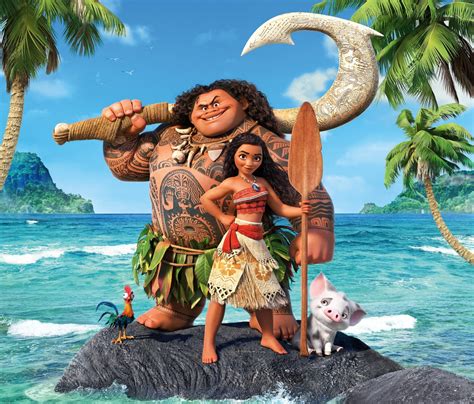 Vaiana et Maui